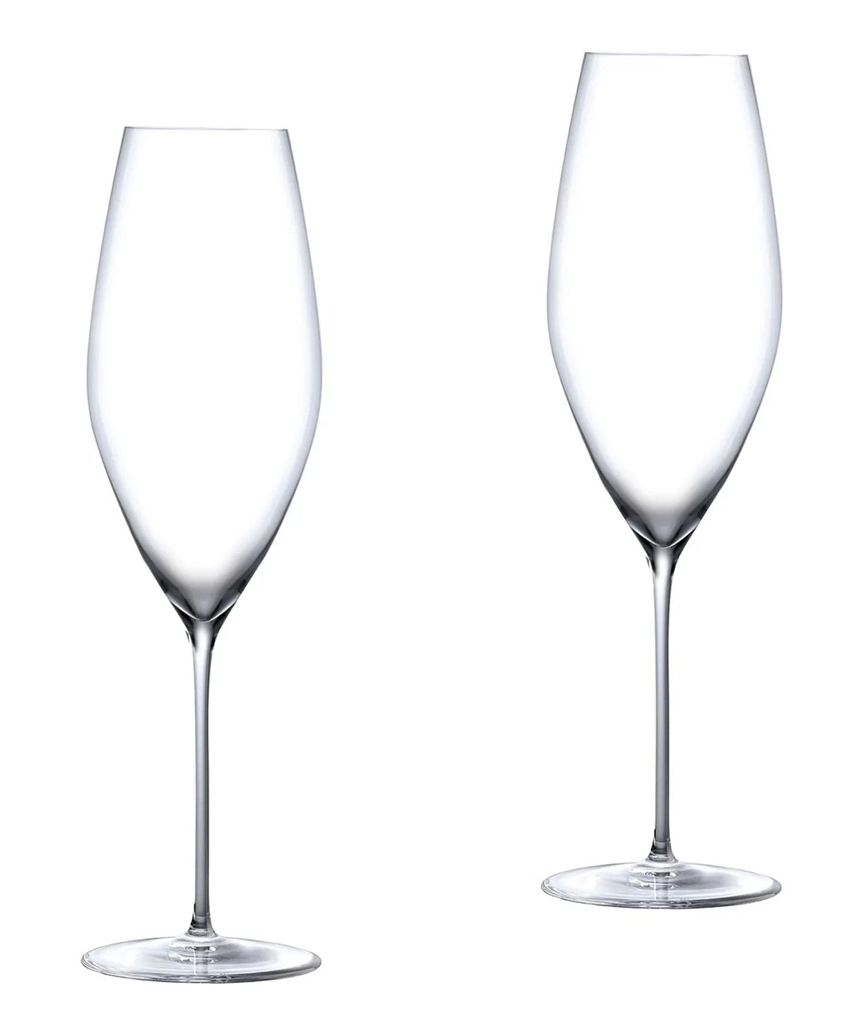 Set 2 calici da spumante Stem Zero NUDE in cristallo senza piombo