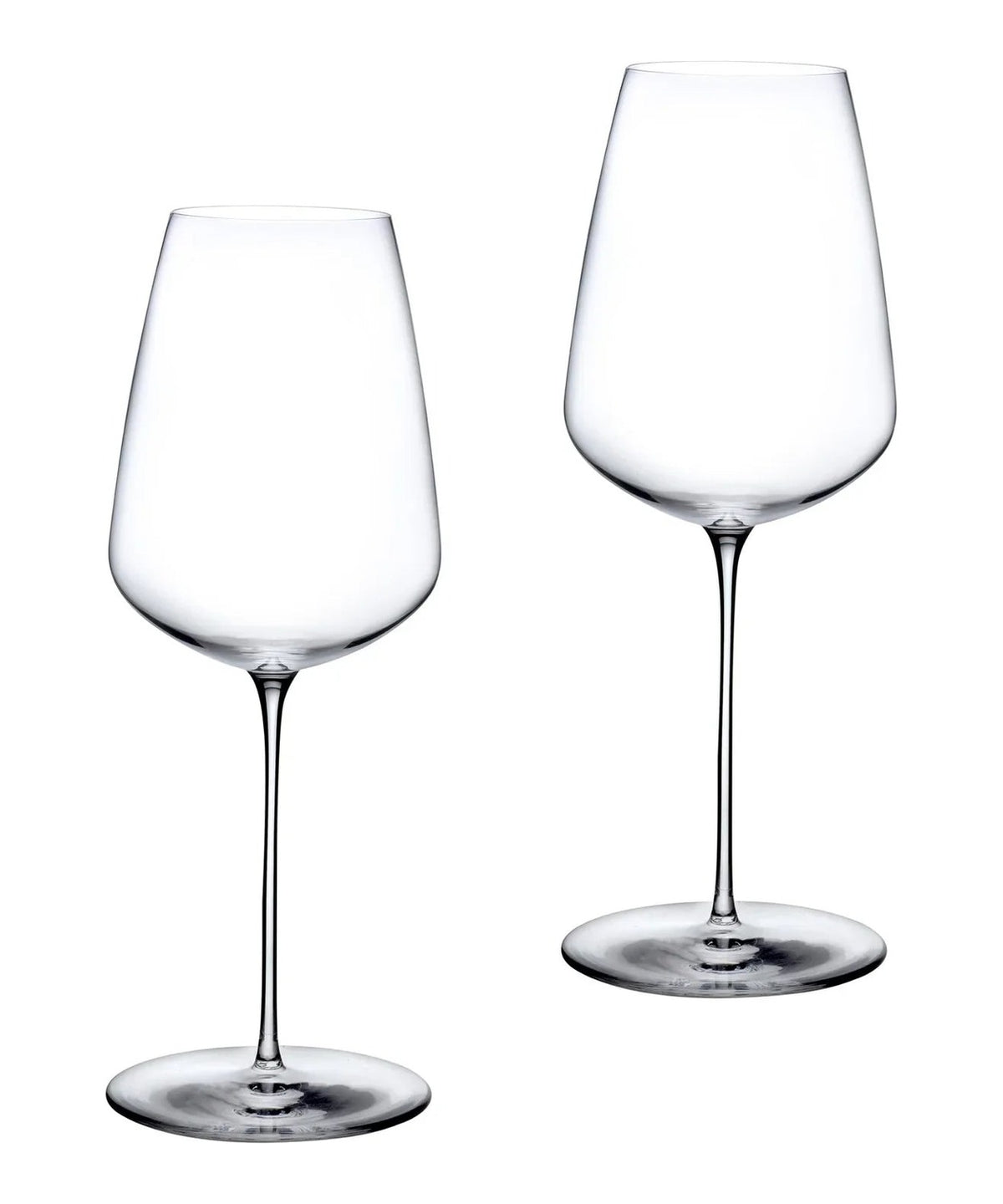 Set 2 calici da vino bianco Stem Zero per bianchi delicati NUDE in cristallo senza piombo