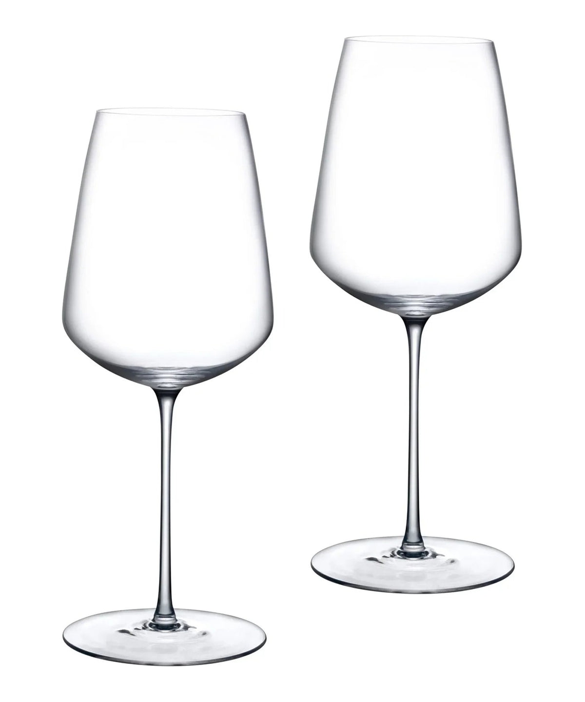 Set 2 calici da vino rosso Stem Zero Powerful NUDE in cristallo senza piombo