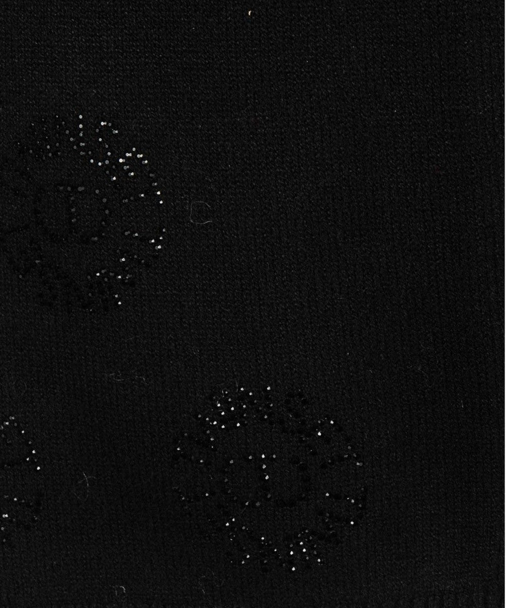 Sciarpa Nera Twinset con Strass-Twinset-Sciarpe & stole-Vittorio Citro Boutique