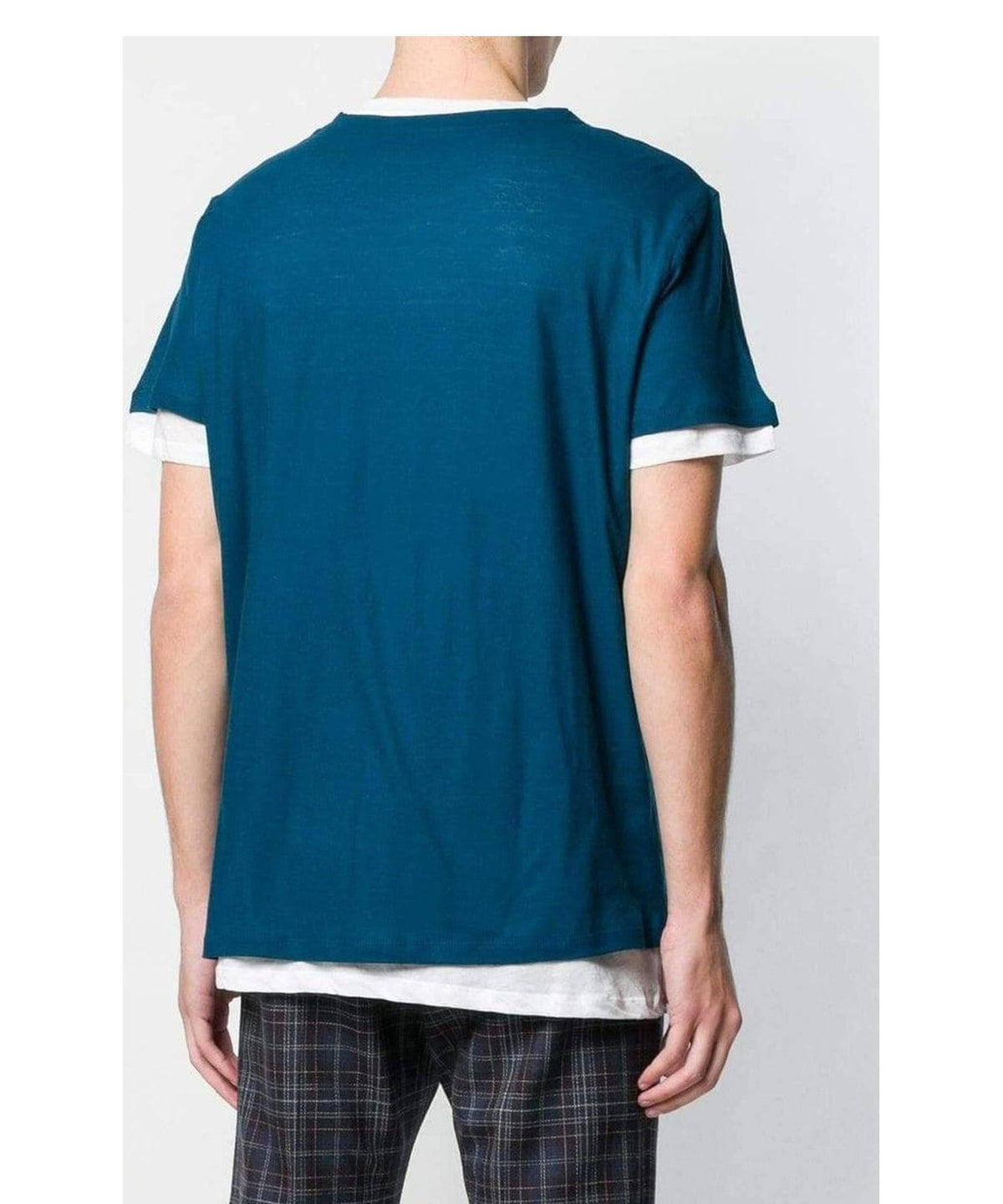 T-shirt a Strati Majestic Filatures in Cotone 9