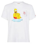 Cotone uomo t-shirt con stampa Homer | THE SIMPSONS SPECIAL EDITION-T-shirt-Mc2 Saint Barth-Vittorio Citro Boutique