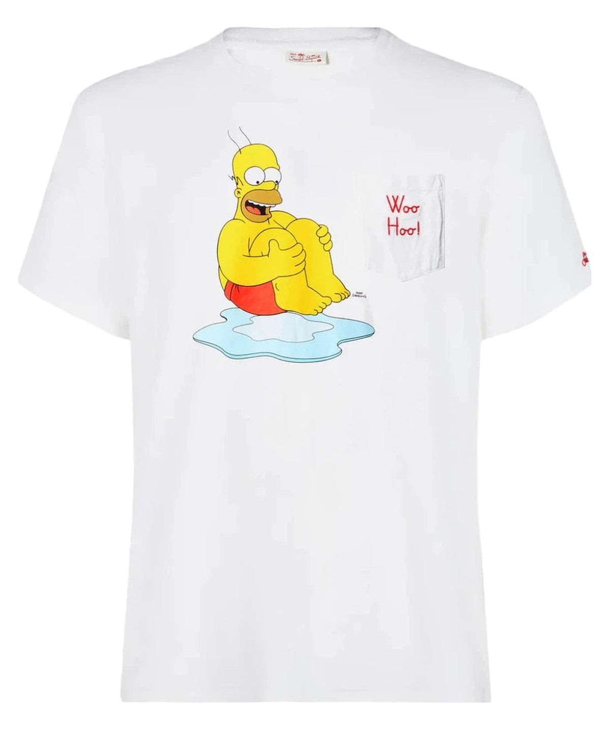 Cotone uomo t-shirt con stampa Homer | THE SIMPSONS SPECIAL EDITION-T-shirt-Mc2 Saint Barth-Vittorio Citro Boutique