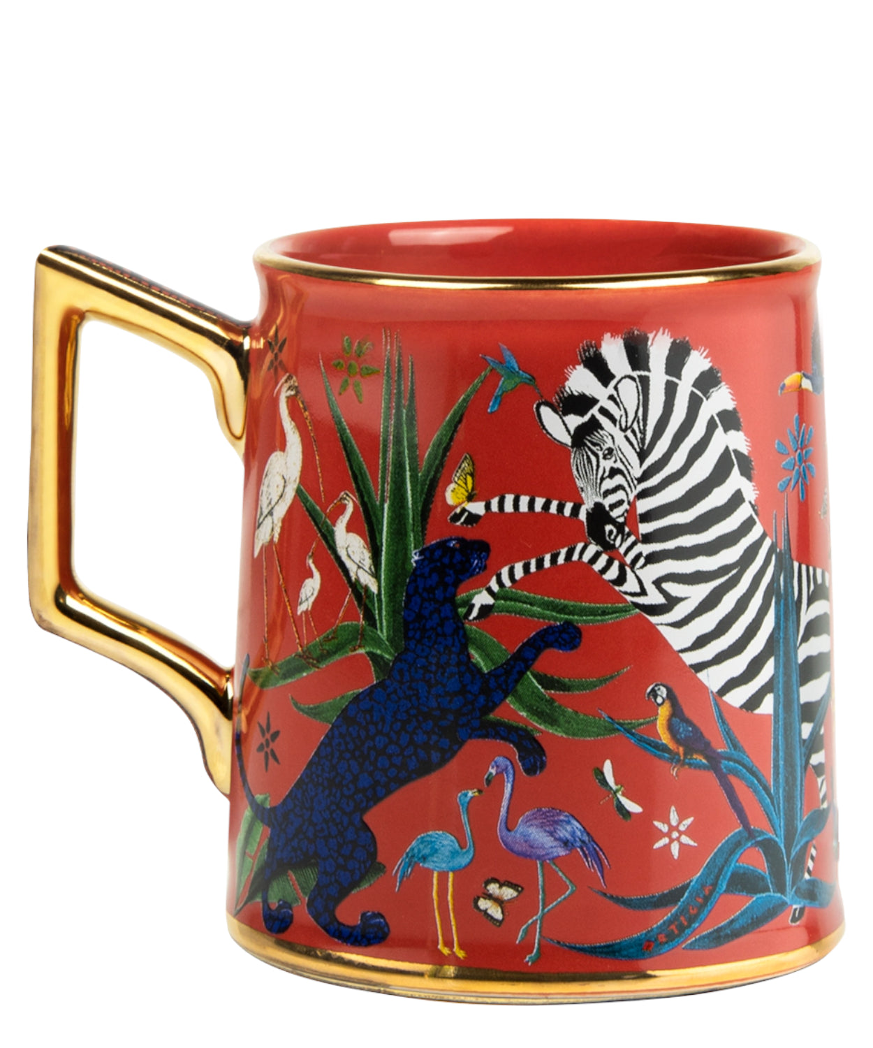 Ortigia Tazza in Ceramica Corallo