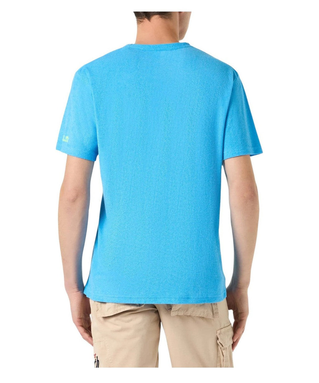 T-shirt in spugna con tasca-T-shirt-Mc2 Saint Barth-Vittorio Citro Boutique