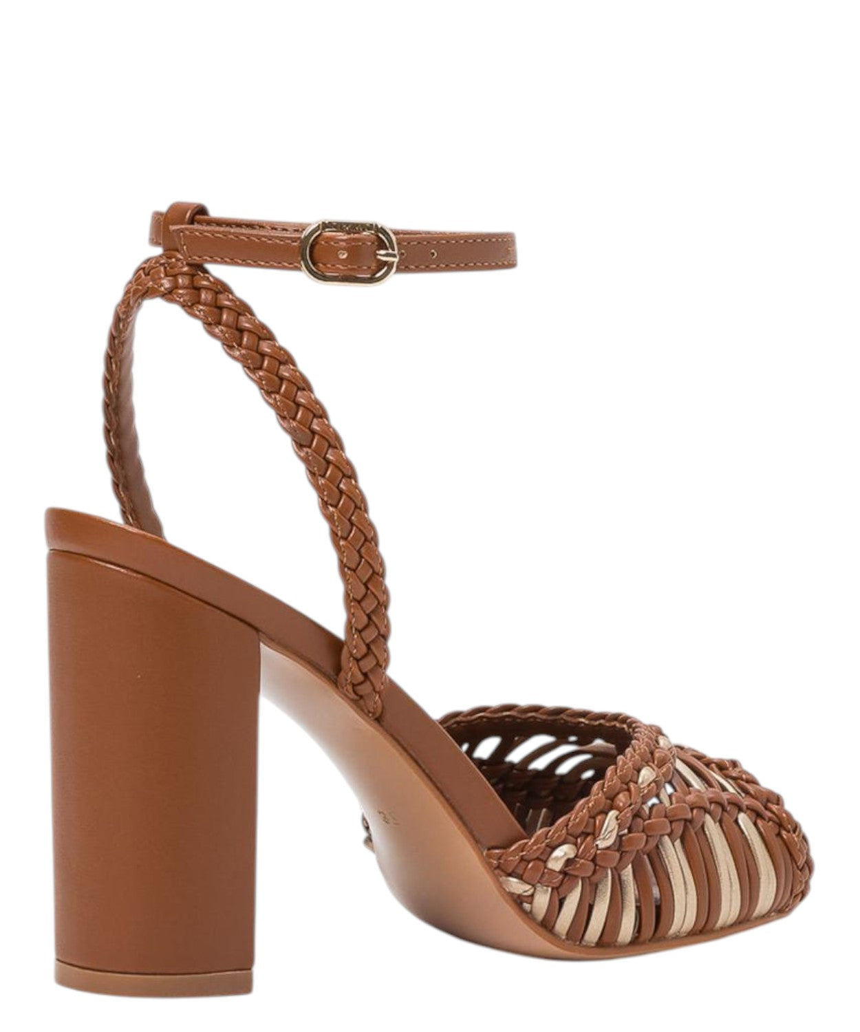 Sandales à talon femme Twinset avec tressage