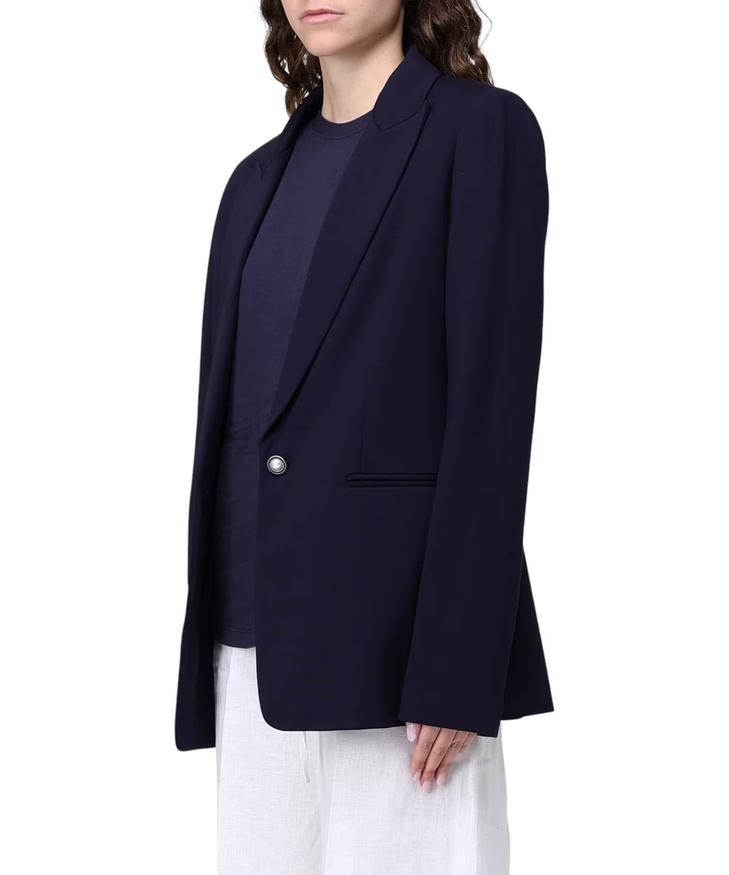 Blazer Twinset en mélange de viscose oversize