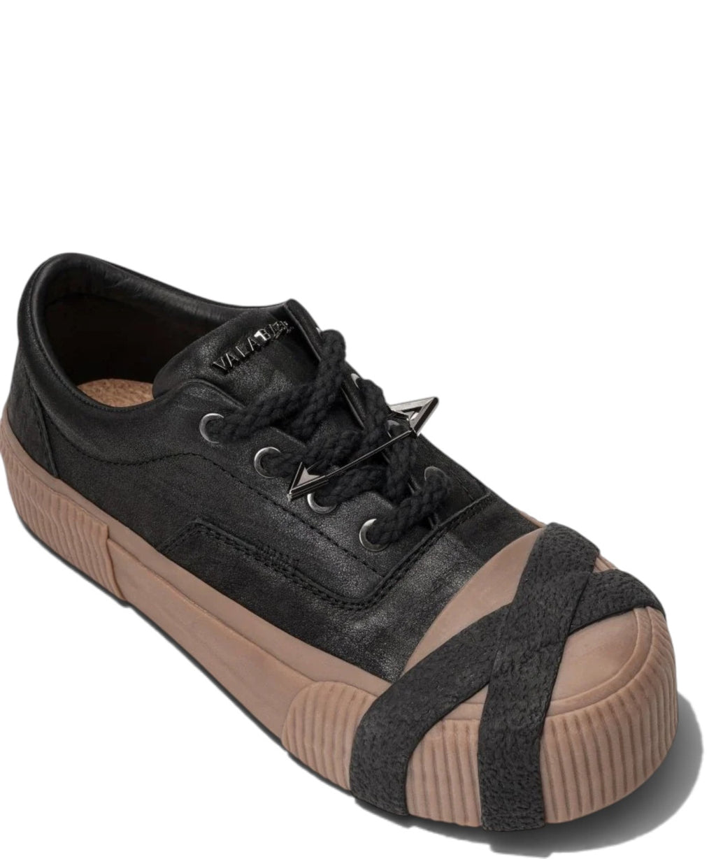 Baskets unisex VALABASAS Twisted Metal Black Gum en noir et gomme