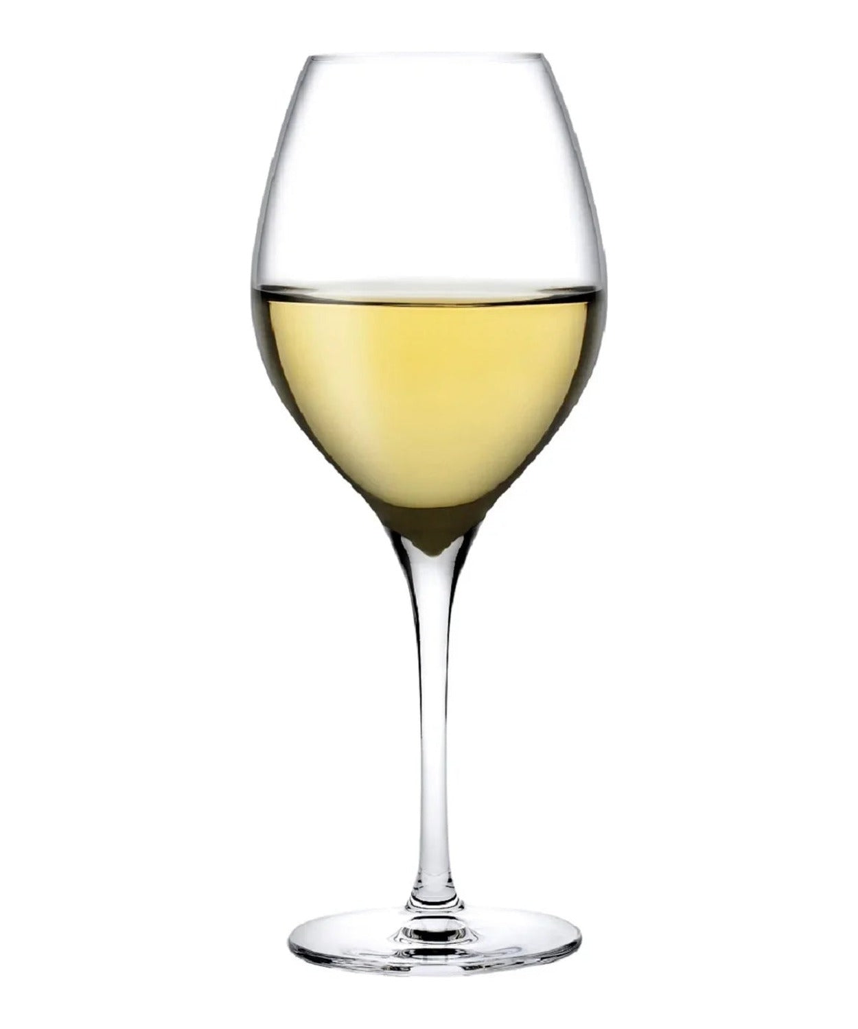 Set 2 calici da vino bianco Vinifera 360 ml NUDE in cristallo senza piombo