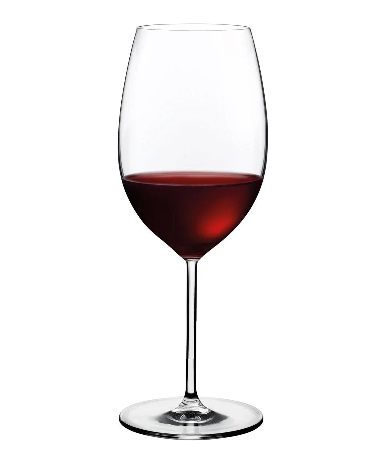 Set 2 calici da vino rosso Vintage Bordeaux NUDE in cristallo senza piombo