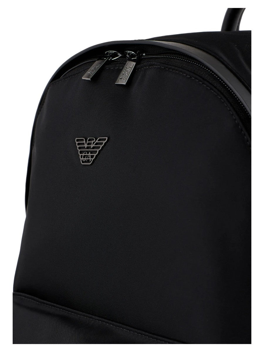 Zaino in nylon riciclato Armani Sustainability Values-Emporio Armani-Zaini-Vittorio Citro Boutique