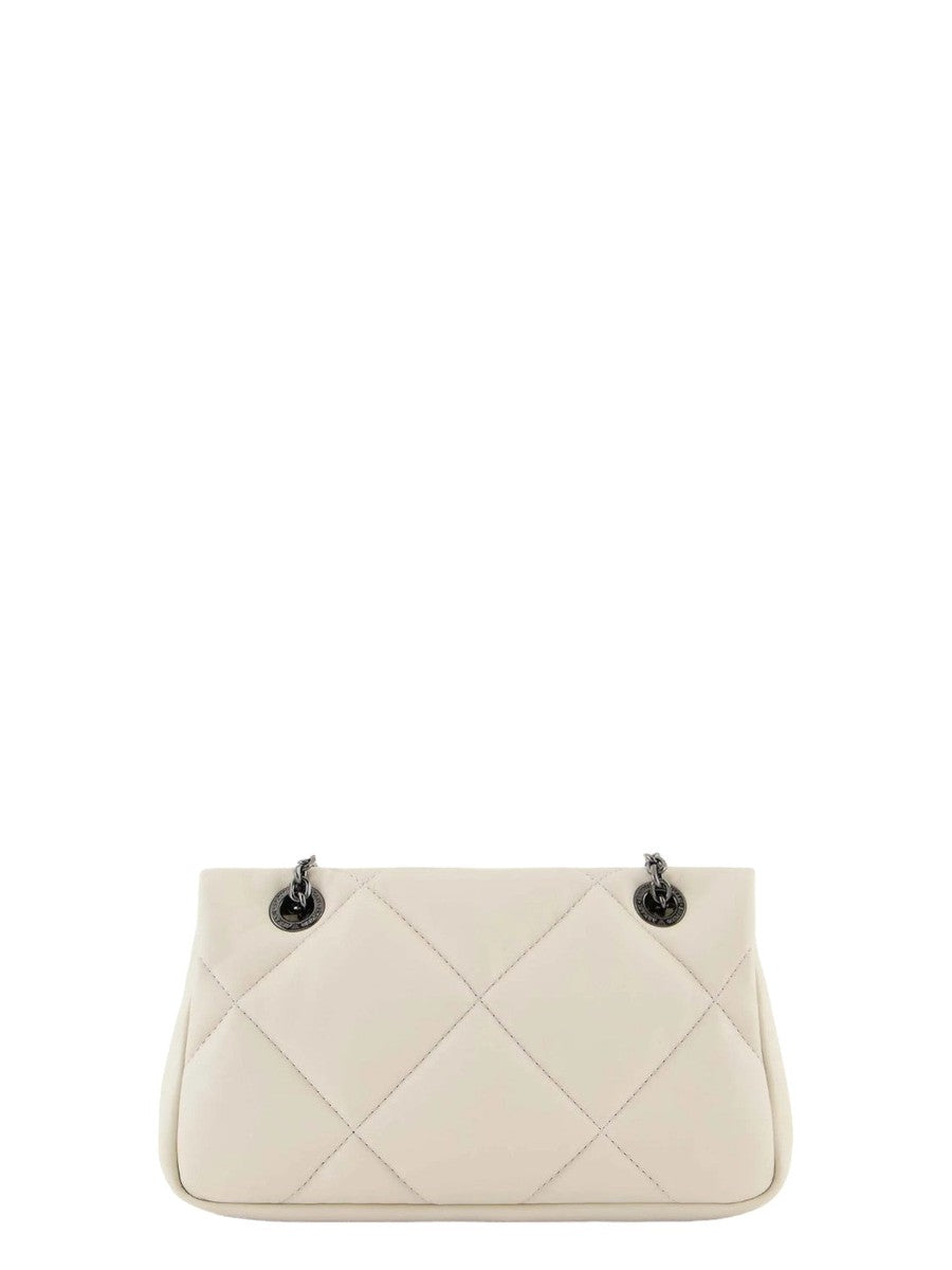 Mini Bag a Tracolla Effetto Nappa Matelassé-Emporio Armani-Pochette-Vittorio Citro Boutique