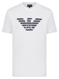 T-shirt in jersey Pima con stampa logo-T-shirt-Emporio Armani-Vittorio Citro Boutique