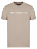 T-shirt in jersey Pima con stampa logo-T-shirt-Emporio Armani-Vittorio Citro Boutique