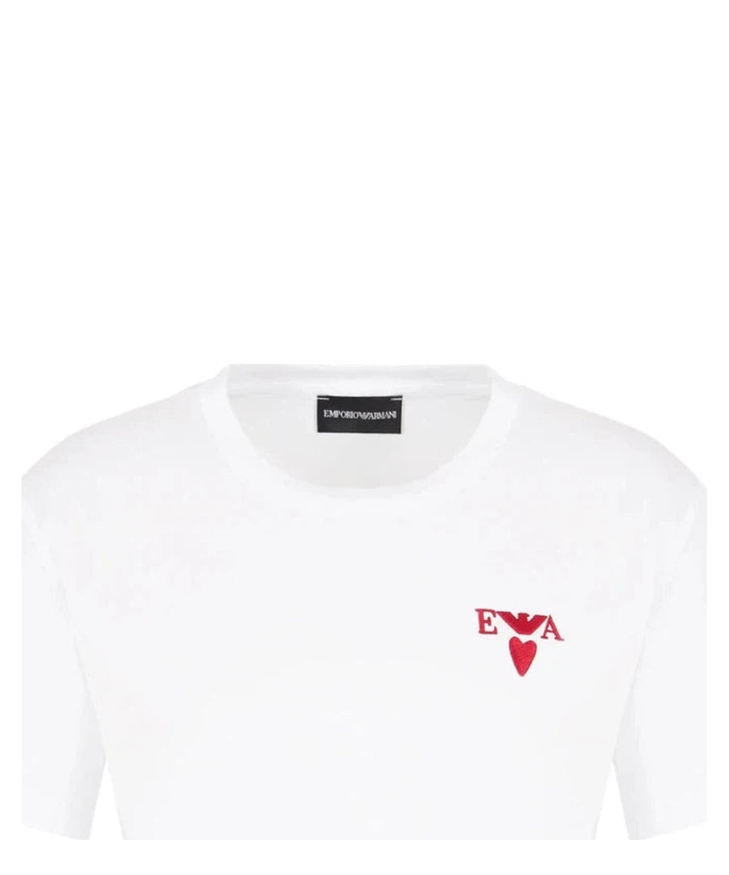 T-shirt in jersey mercerizzato Capsule San Valentino-Emporio Armani-T-shirt-Vittorio Citro Boutique