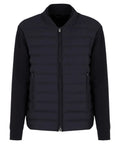 Giubbotto in Maglia con Inserto Trapuntato - Travel Essential-Emporio Armani-Piumini-Vittorio Citro Boutique