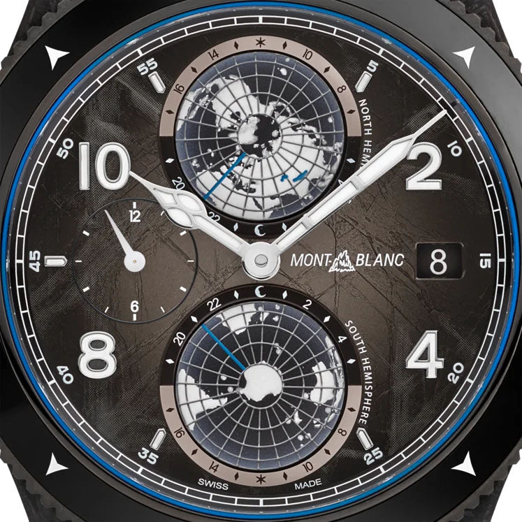 Orologio Montblanc 1858 Geosphere Carbo₂ 0 Oxygen 43mm