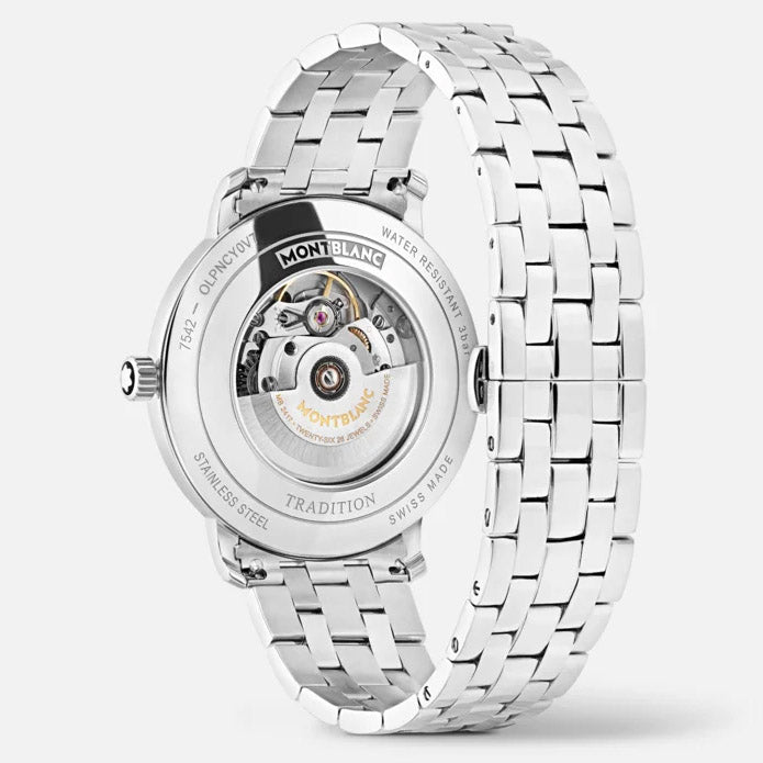 Orologio Montblanc Tradition Automatic Date 40 mm grigio