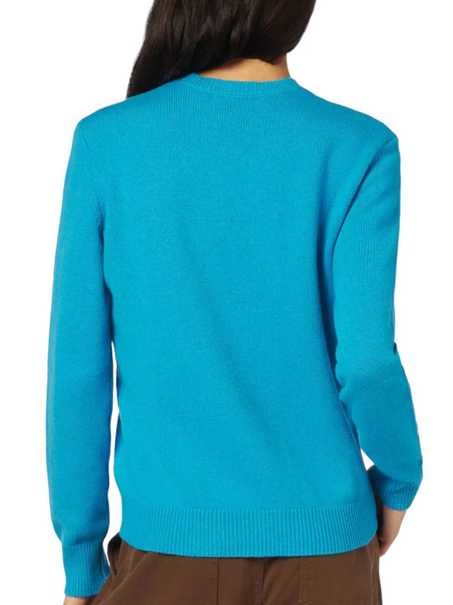 Maglia girocollo con ricamo St. Barth-Mc2 Saint Barth-Maglieria-Vittorio Citro Boutique