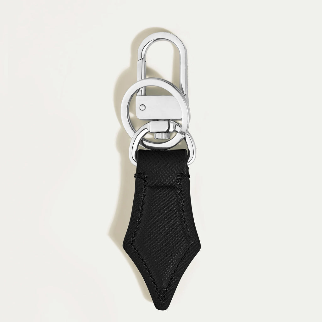 Porte-clés Montblanc en forme de plume en cuir