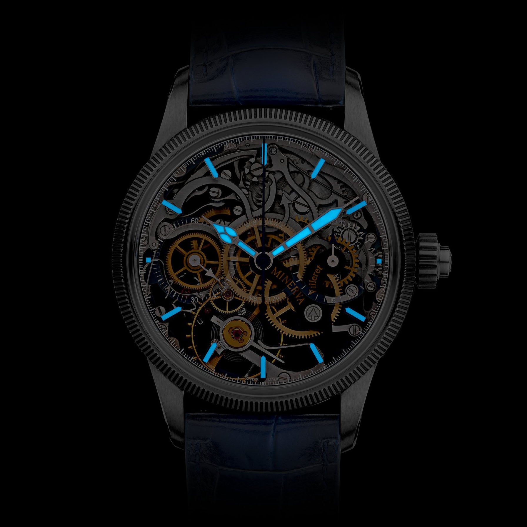 Montblanc 1858 orologio edizione limitata scheletrico 43mm