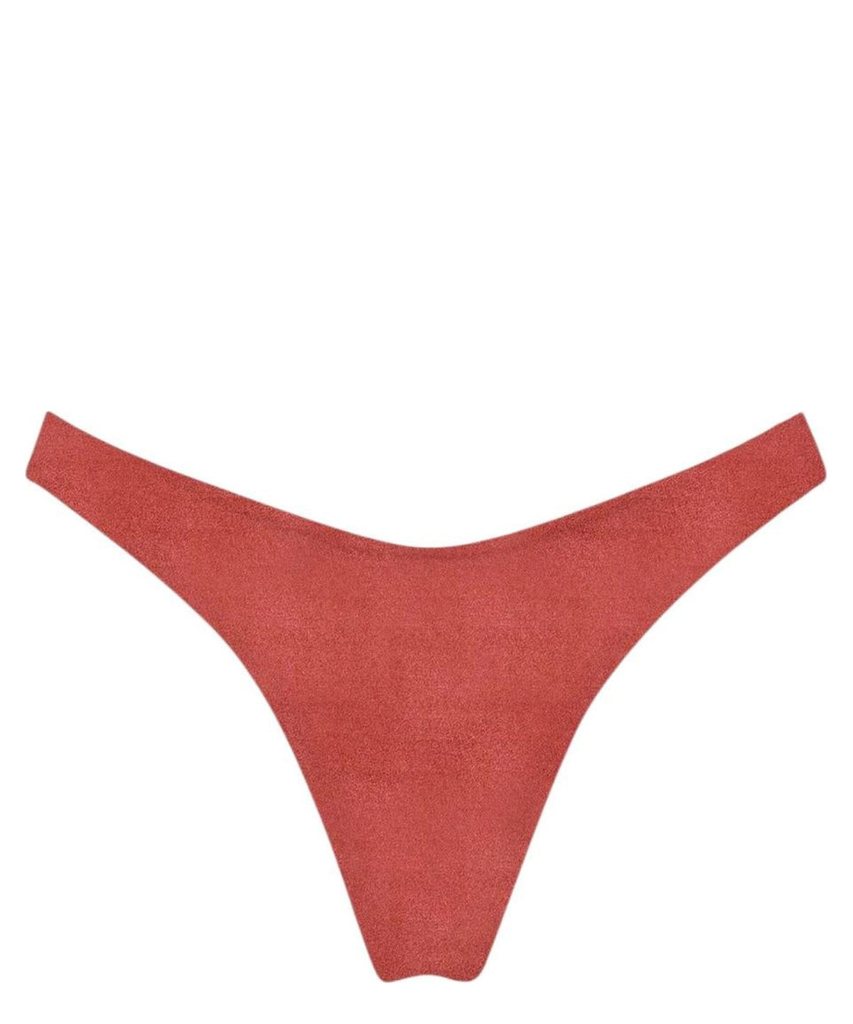 Slip Bikini Donna Naomi Shiny 47 Rosso Mattone-Mc2 Saint Barth-Costumi da bagno-Vittorio Citro Boutique