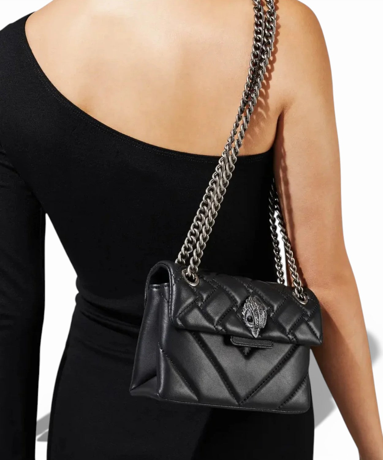 Kurt Geiger Mini Kensington X Borsa in Pelle a Tracolla