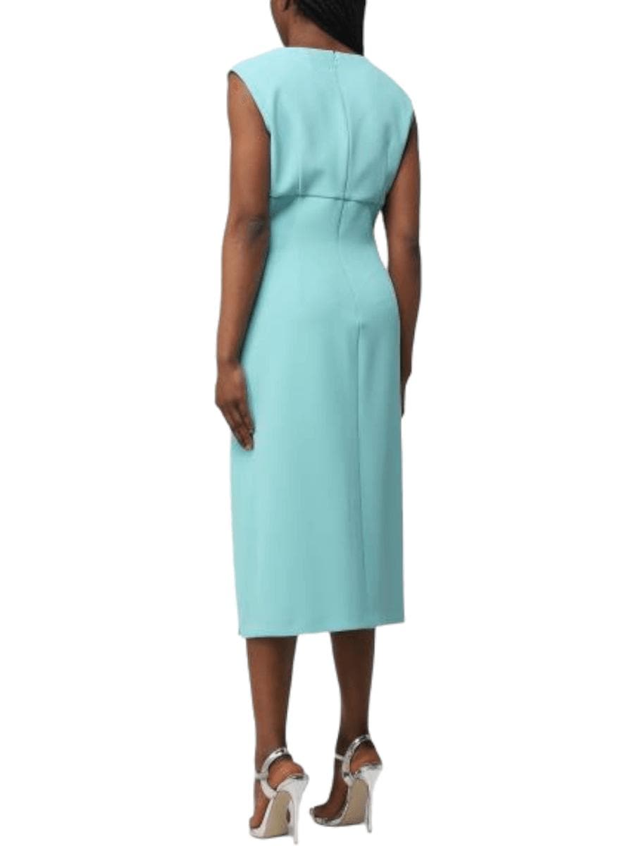 Abito la adela midi con spacco - Vittorio Citro Boutique