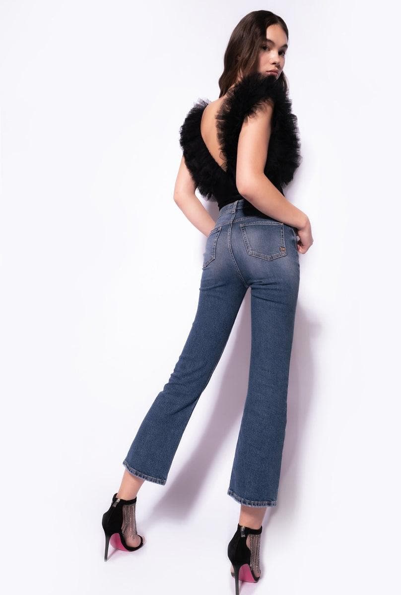 JEANS BELEN BOOTCUT MIX BOTTONI - Vittorio Citro Boutique
