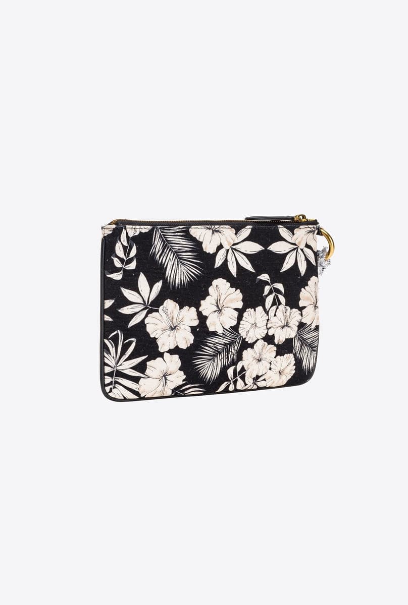 Flat in canvas-Pochette-Pinko-Vittorio Citro Boutique