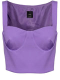 Top corto effetto scuba-Top-Pinko-Vittorio Citro Boutique