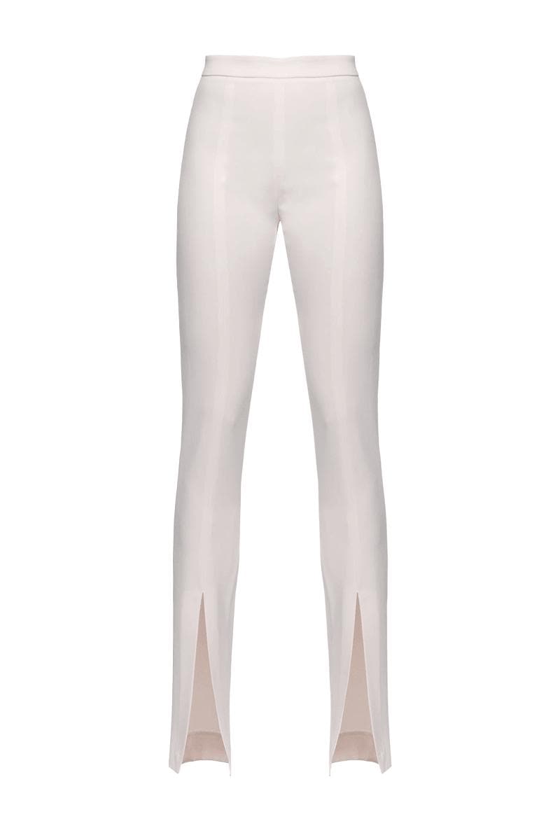 Pantaloni aderenti con spacco al fondo - Vittorio Citro Boutique