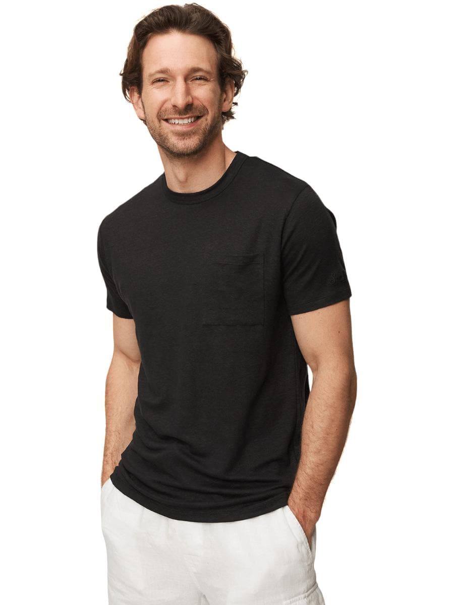 T-shirt in lino - Vittorio Citro Boutique