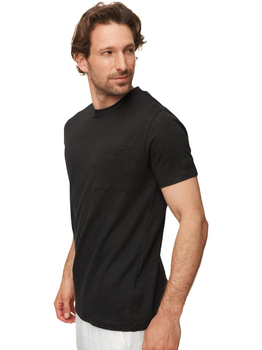 T-shirt in lino - Vittorio Citro Boutique