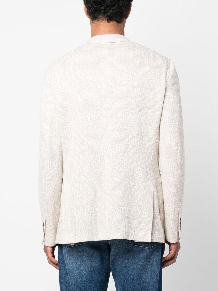 Blazer monopetto a quadri - Vittorio Citro Boutique