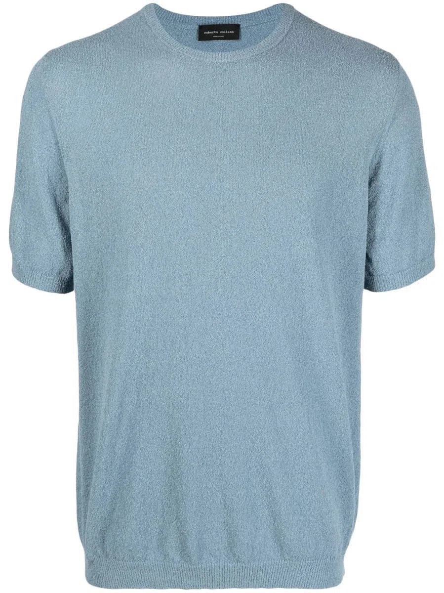 Maglione girocollo a maniche corte - Vittorio Citro Boutique