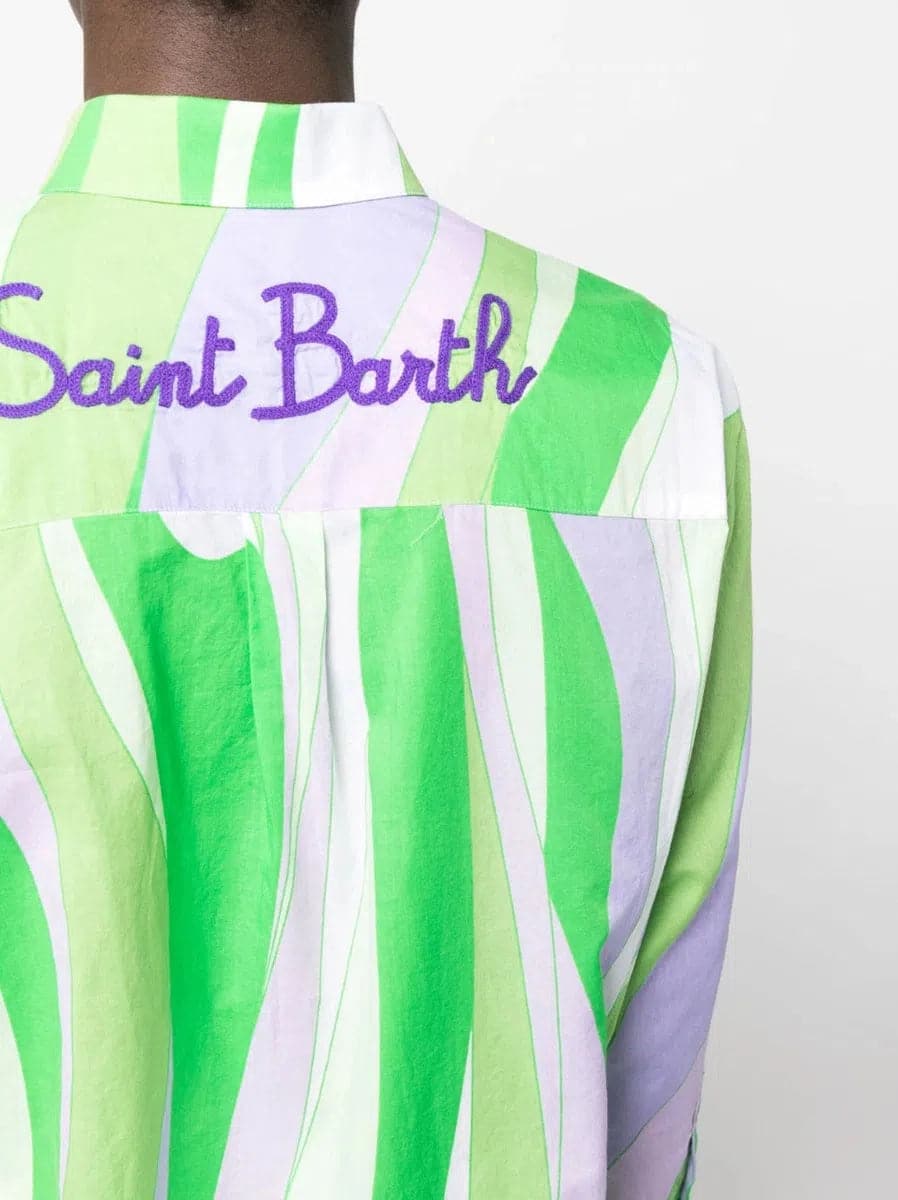 Camicia con stampa-Camicie-Mc2 Saint Barth-Vittorio Citro Boutique