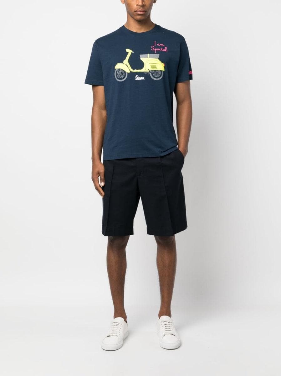 T-shirt con stampa Vespa | VESPA® SPECIAL EDITION-T-shirt-Mc2 Saint Barth-Vittorio Citro Boutique