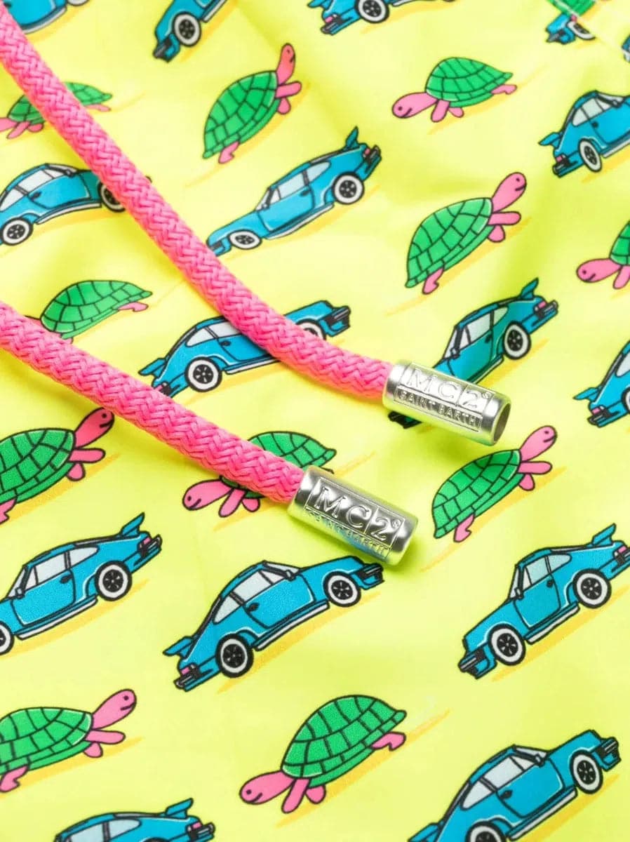 Costume da bagno con stampa speed-Costumi da bagno-Mc2 Saint Barth-Vittorio Citro Boutique