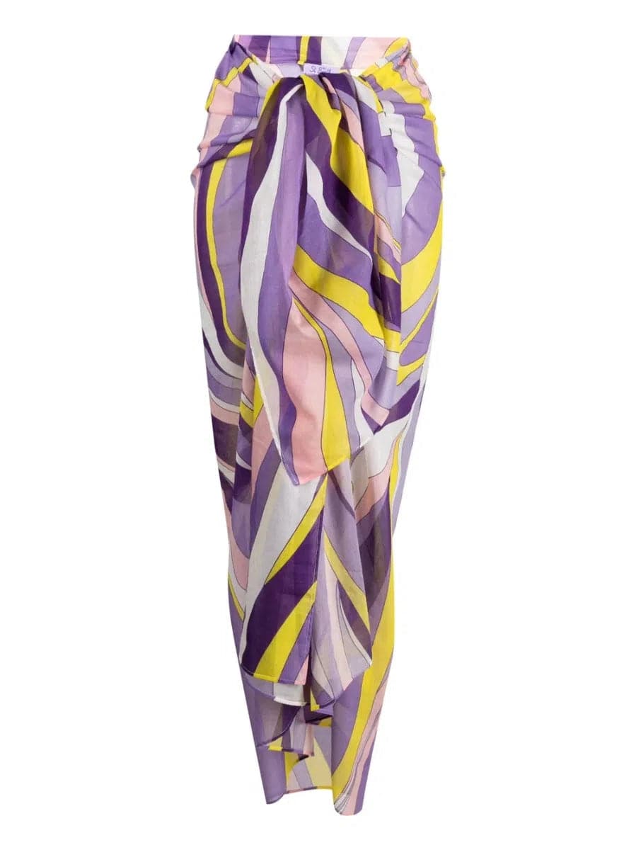 Copricostume con stampa-Gonne-Mc2 Saint Barth-Vittorio Citro Boutique