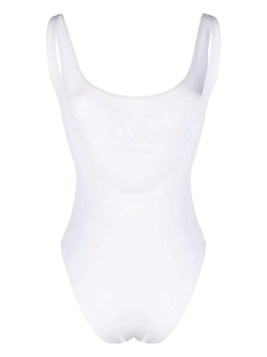 Costume da bagno con logo impreziosito da strass-Costumi da bagno-Mc2 Saint Barth-Vittorio Citro Boutique