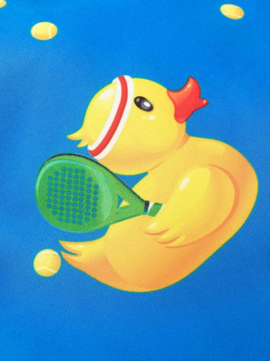 pantaloncini da bagno con stampa di anatre all-over-Costumi da bagno-Mc2 Saint Barth-Vittorio Citro Boutique