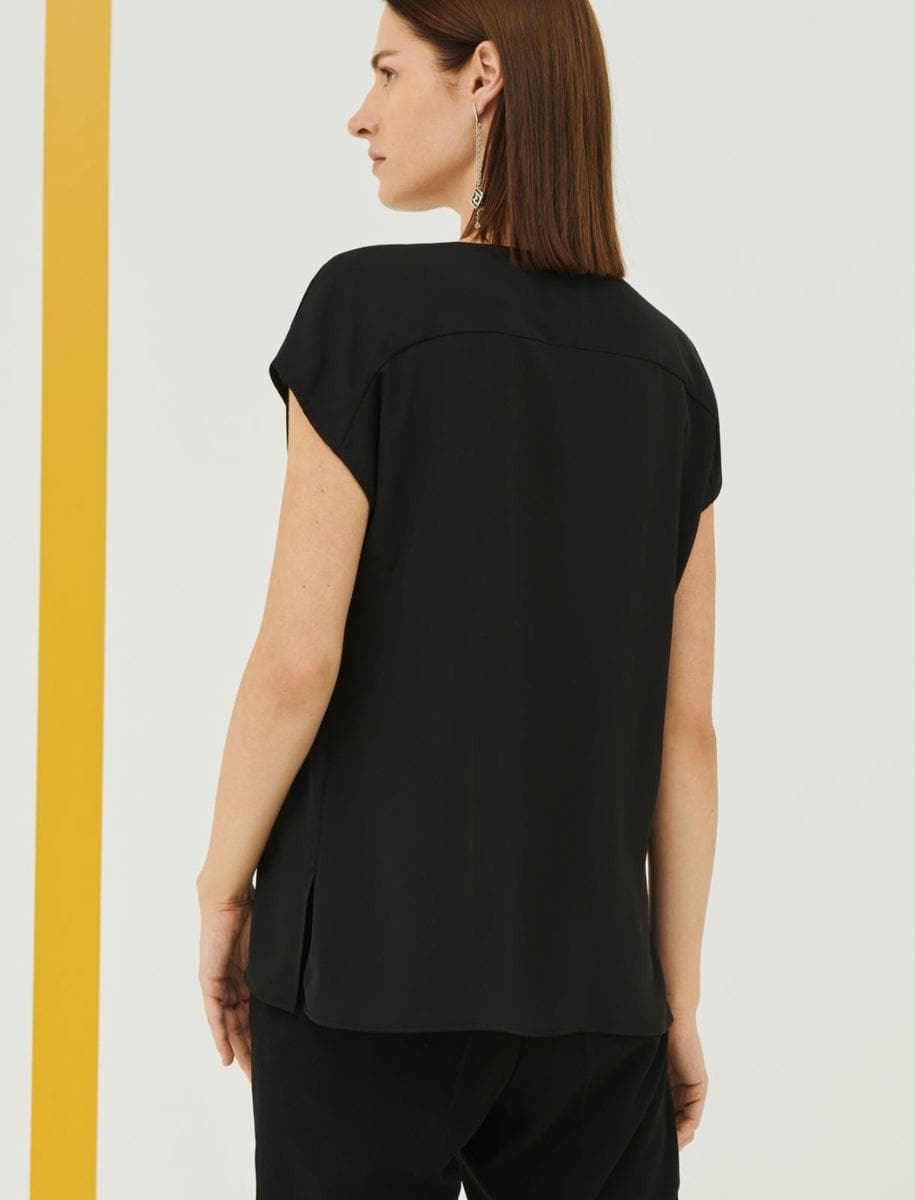 Blusa in satin - Vittorio Citro Boutique