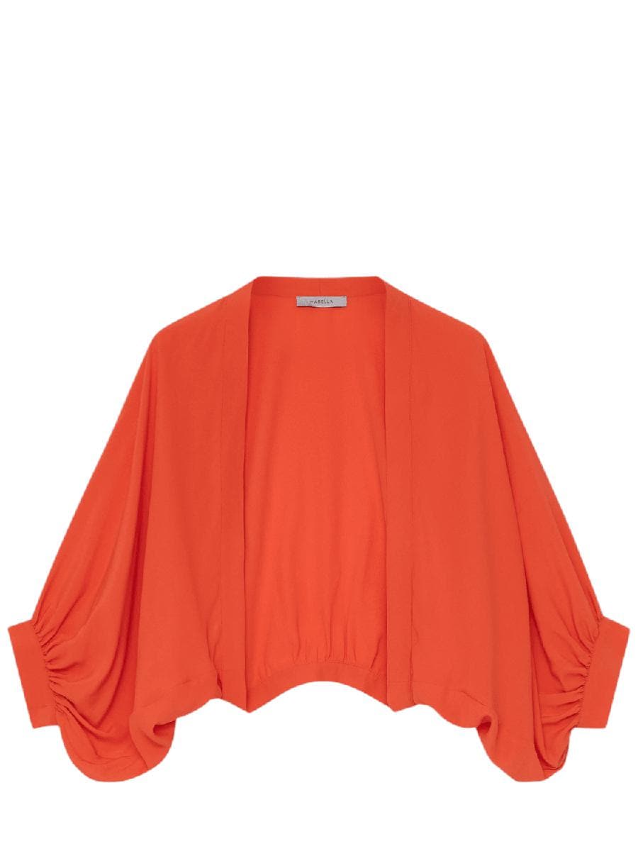 Coprispalle in crêpe misto seta - Vittorio Citro Boutique