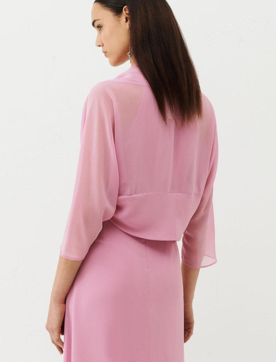 Coprispalle in georgette - Vittorio Citro Boutique