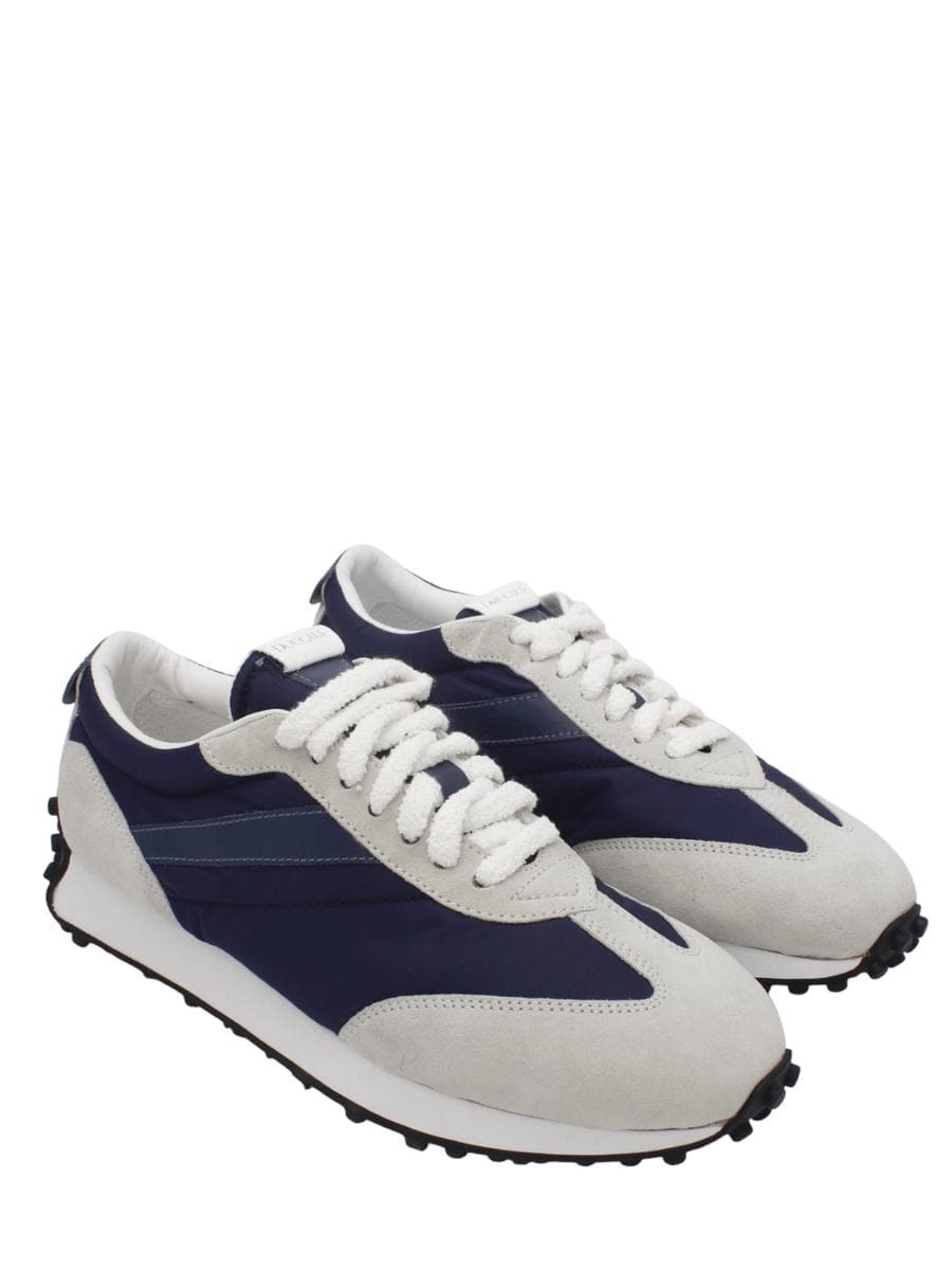 Sneakers in suede e tessuto tecnico - Vittorio Citro Boutique