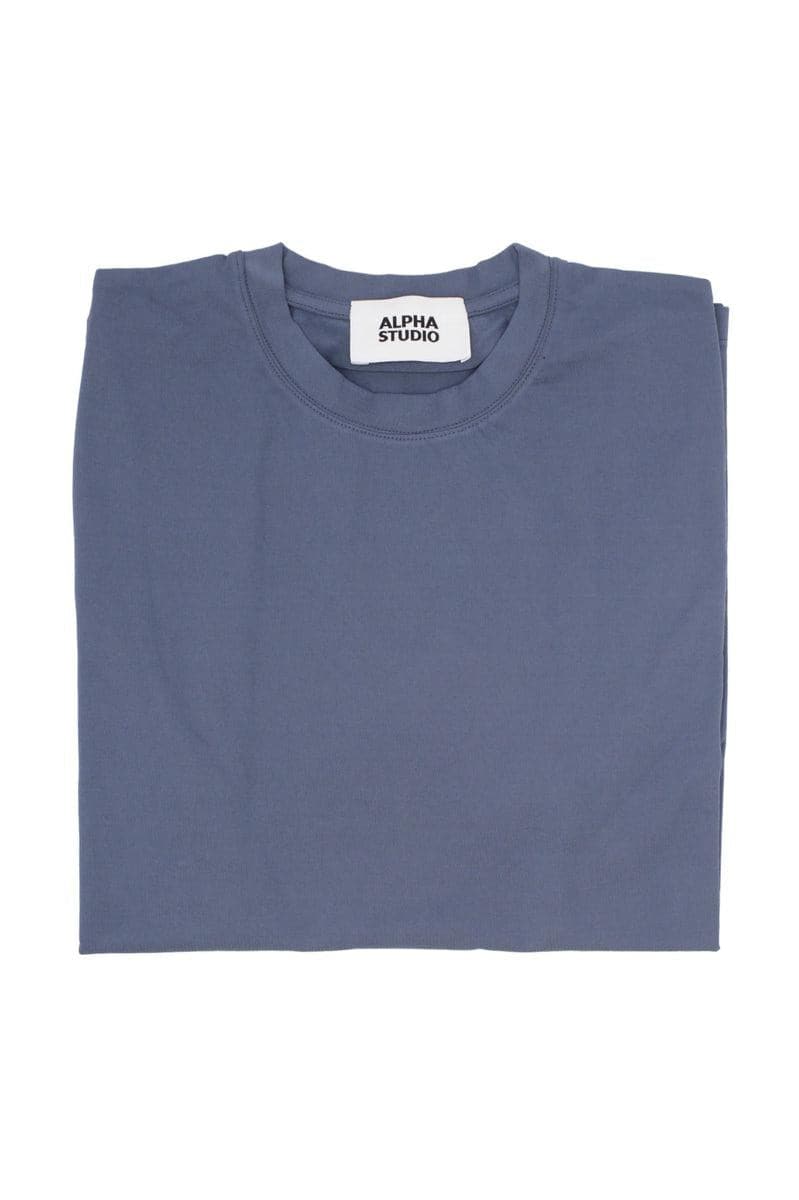 T-shirt in cotone ice-T-shirt-Alpha Studio-Vittorio Citro Boutique