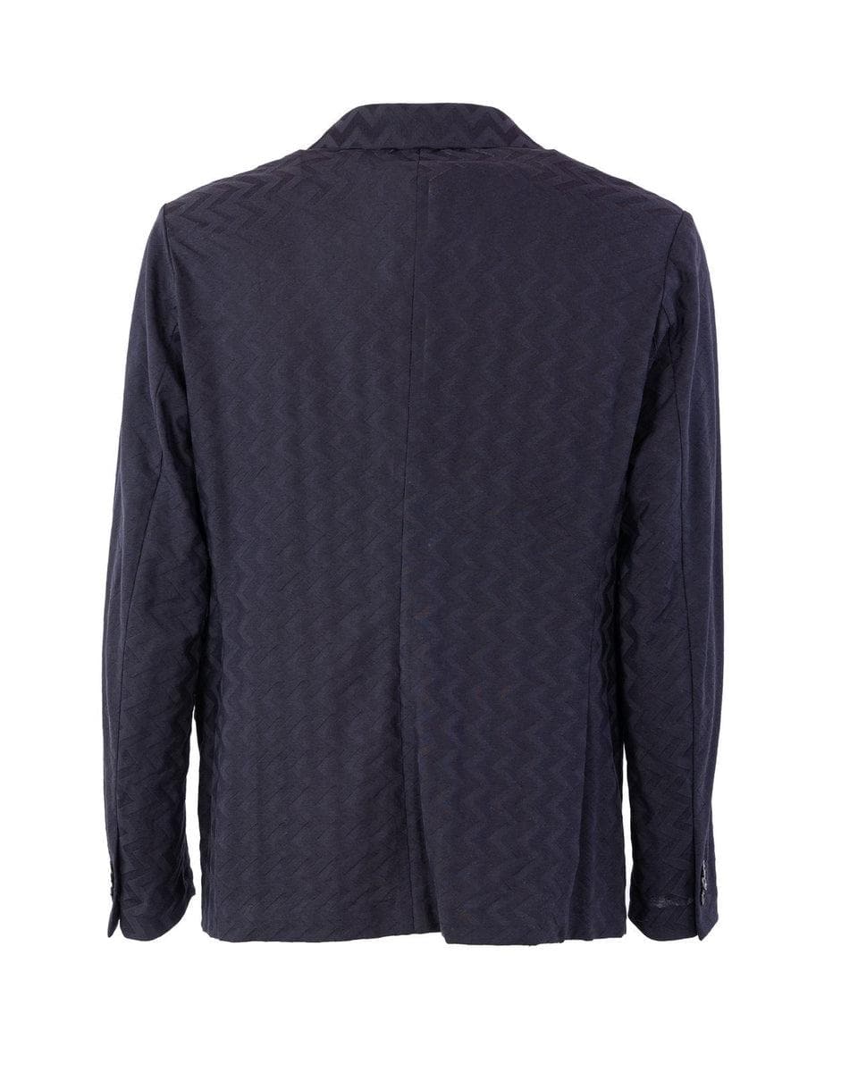Blazer chevron-Giacche-Emporio Armani-Vittorio Citro Boutique