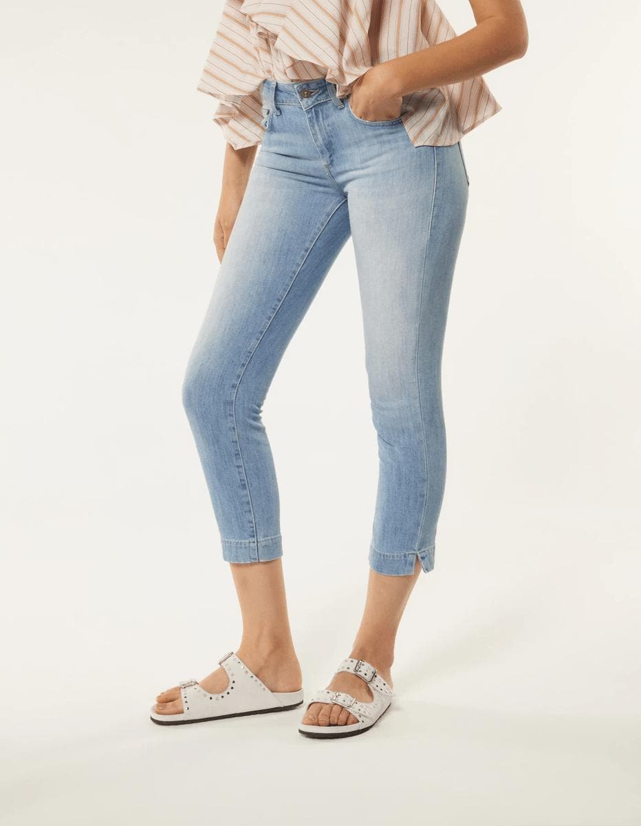 Jeans Rose slim in denim stretch - Vittorio Citro Boutique
