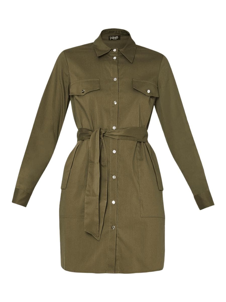 Vestito chemisier in popeline - Vittorio Citro Boutique